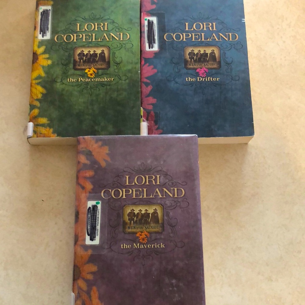 Lori Copeland Book Set - The Peacemaker, The Drifter, The Maverick